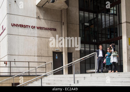 University of Westminster, New Cavendish Street Campus, London, UK Stock Photo