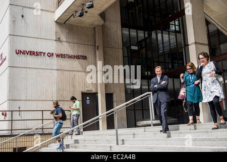 University of Westminster, New Cavendish Street Campus, London, UK Stock Photo