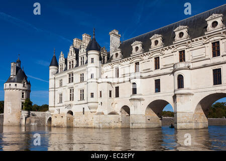 Castle of Chenonceaux, Indre-et-Loire, Centre, France Stock Photo