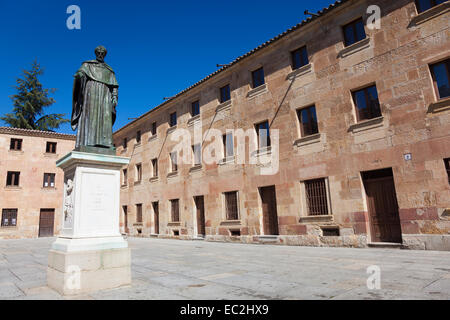 Sculpture of Fray Luis de Leon, Salamanca, Castilla y Leon, Spain Stock Photo