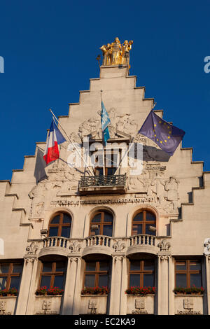 Architecture of Lille, Nord-Pas-de-Calais, France Stock Photo