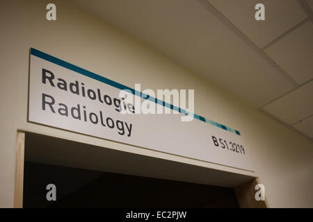 The MUHC hospital in Montreal, Quebec. Stock Photo