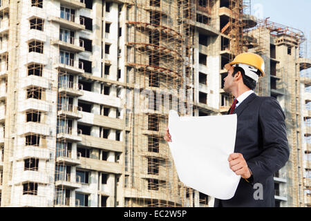 indian Architect man Stock Photo
