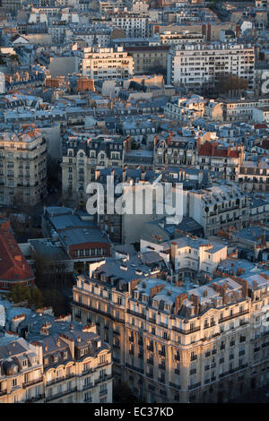 France, Paris, Overview of buildings in the 7th arrondissement Stock Photo