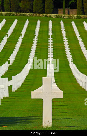 Florence American Cemetery and Memorial, 2nd World War Memorial, Florence, Tuscany, Italy, Europe Stock Photo