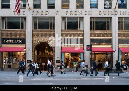 Fred F. French Building, Fifth Avenue, New York City, United States of America. The Fred F. French Building , Fifth Avenue, NYC. Stock Photo