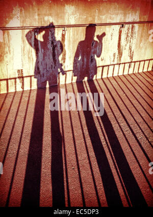 Shadows of people Stock Photo - Alamy