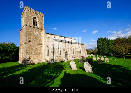 St Peter & St Paul Parish Church, Dry Drayton Stock Photo