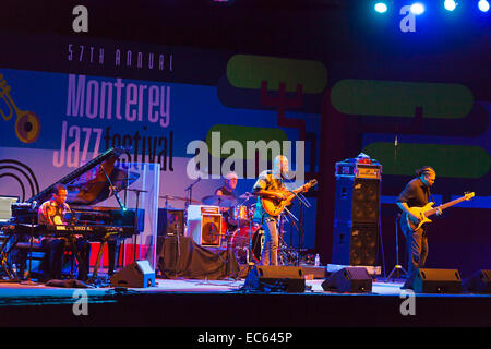 HERBIE HANCOCK preforms on the main stage at the MONTEREY JAZZ FESTIVAL Stock Photo