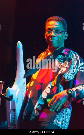 HERBIE HANCOCK preforms on the main stage at the MONTEREY JAZZ FESTIVAL Stock Photo