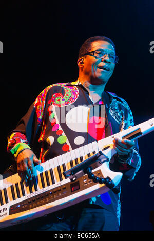 HERBIE HANCOCK preforms on the main stage at the MONTEREY JAZZ FESTIVAL Stock Photo