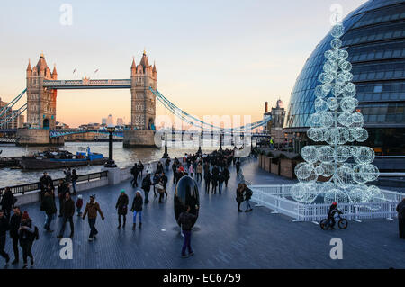 christmas decorations on the south bank of the river thames london england united kingdom uk - Christmas On The River christmas decorations on the south bank of the river thames london england united kingdom uk - Christmas On The River