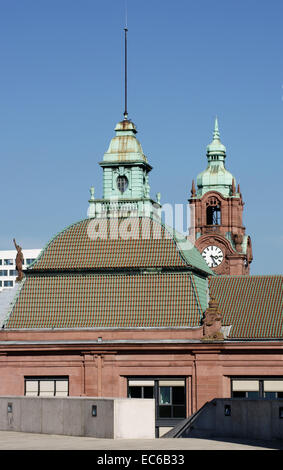 Wiesbaden Central Station Stock Photo