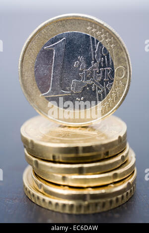 one euro Stock Photo