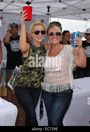 Kellie Pickler Meet and Greet at Redneck Riviera at The 2014 CMA Music Festival Nashville  Featuring: Kellie Pickler Where: Nashville, Tennessee, United States When: 06 Jun 2014 Stock Photo