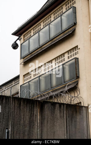 Closed prison in Frankfurt Höchst, Germany.