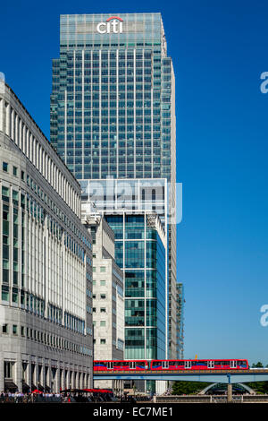 The Citigroup Centre Building, Canary Wharf Financial District, London, England Stock Photo