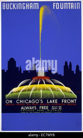 Chicago's Buckingham Fountain Stock Photo - Alamy