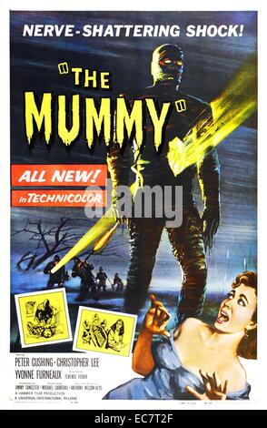 THE MUMMY, Christopher Lee, Peter Cushing, 1959 Stock Photo - Alamy