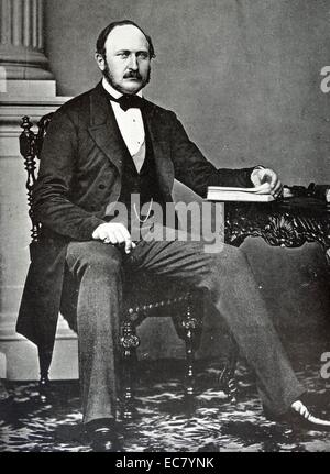 Prince Albert (1819-1861); The husband of Queen Victoria; 1858 Stock Photo