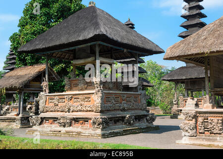 Pura Taman Ayun Temple, Bale (Wood pavilion), Mengwi, Bali, Indonesia Stock Photo