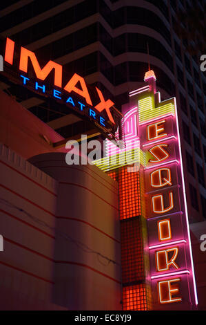 Esquire Movie Hall, Sacramento CA Stock Photo