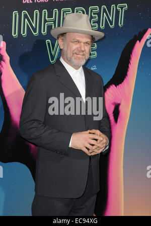 Los Angeles, California, USA. 10th Dec, 2014. John C. Reilly attending the Los Angeles Premiere of ''Inherent Vice'' held at the TCL Chinese Theatre in Hollywood, California on December 10, 2014. 2014. Credit:  D. Long/Globe Photos/ZUMA Wire/Alamy Live News Stock Photo