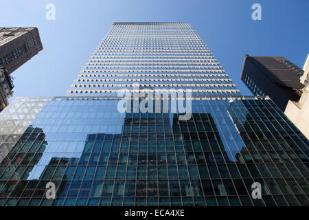 skyscrapers, midtown, 6th avenue, avenue of Americas, manhattan, new york, usa, america Stock Photo
