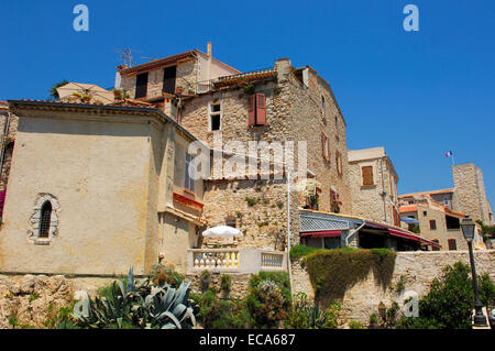 Old town, Antibes, Provence-Alpes-Cote d'Azur, French Riviera, France, Europe Stock Photo