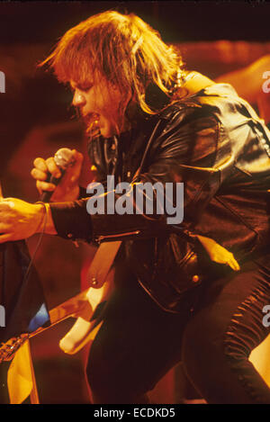 MEATLOAF US rock singer in 1984. Stock Photo