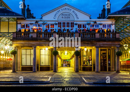 The Punch and Judy Pub, Covent Garden, London Stock Photo