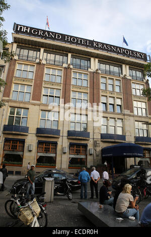 nh grand hotel krasnapolsky amsterdam Stock Photo