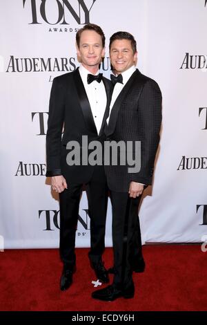 The 68th Annual Tony Awards  June 08, 2014 - Radio City Music Hall - New York - NY  Featuring: Neil Patrick Harris and David Burtka Where: New York, New York, United States When: 09 Jun 2014 Stock Photo