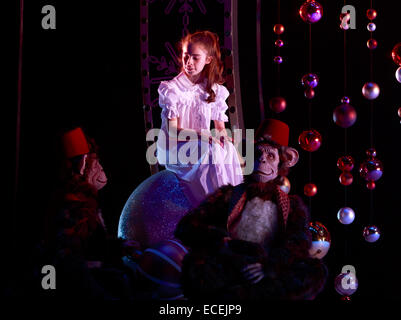 Edinburgh, Scotland, UK. 12th December 2014. photo call Festival Theatre Edinburgh will rehearsal The Nutcracker by Peter Darrell's. Pako Mera/Alamy Live News Stock Photo