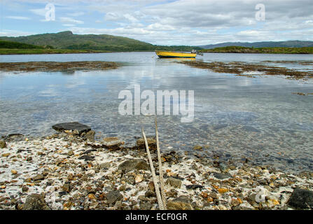 Toberonochy on the Isle of Luing, Scotland Stock Photo