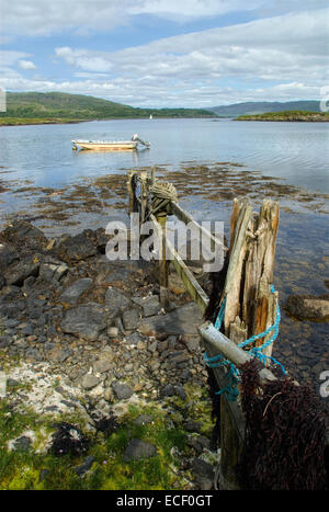 Toberonochy on the Isle of Luing, Scotland Stock Photo