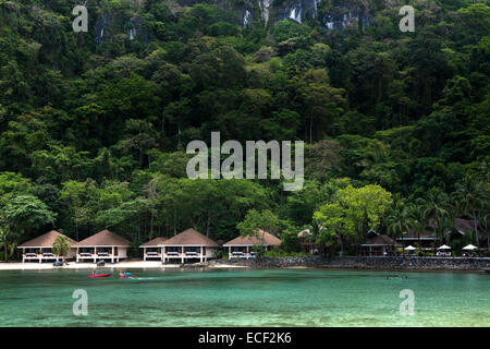 Lagen Island Resort in El Nido, Palawan Stock Photo