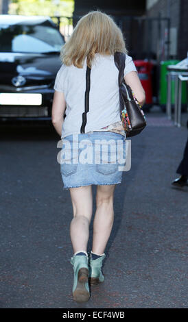 Sophie Thompson outside ITV Studios  Featuring: Sophie Thompson Where: London, United Kingdom When: 10 Jun 2014 Stock Photo