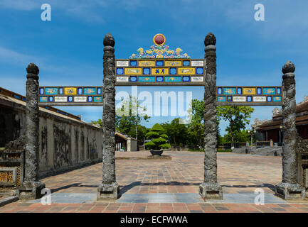 Gateway at Hue Imperial City Stock Photo