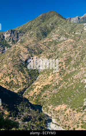 Kings Canyon, Kings Wild and Scenic River, Kings Canyon National Scenic Byway, Sequoia National Monument, California Stock Photo