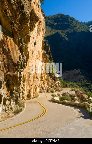 Kings Canyon National Scenic Byway, Kings Wild and Scenic River, Sequoia National Monument, California Stock Photo