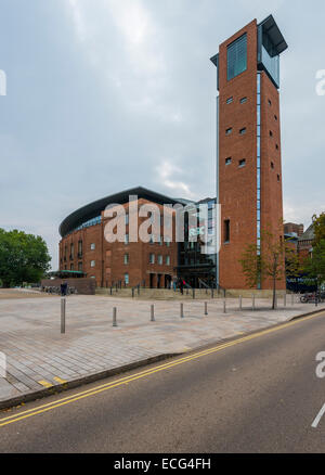 Royal Shakespeare Company RSC building in the center of Stratford Upon Avon, Warwickshire, UK Stock Photo