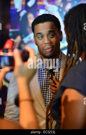 Premiere of 'Think Like A Man Too' held at Regal South Beach - Arrivals  Featuring: Michael Ealy Where: Miami Beach, Florida, United States When: 10 Jun 2014 Stock Photo