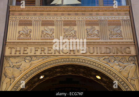 The Fred F. French Building 551 Fifth Avenue, Manhattan, New York Stock Photo