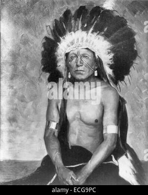Standing Buffalo, Native American, circa 1912