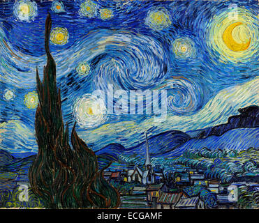 Starry, Starry Night by Vincent Van Gogh Stock Photo - Alamy