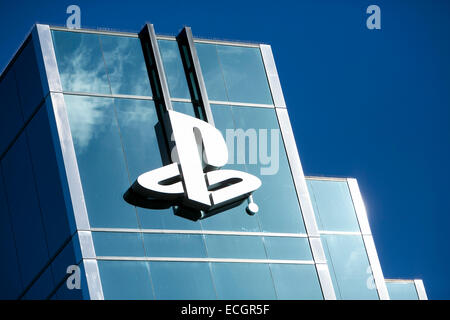 The headquarters of Sony Computer Entertainment America (SCEA). Stock Photo