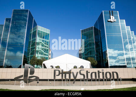 The headquarters of Sony Computer Entertainment America (SCEA). Stock Photo