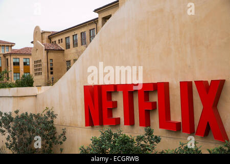 The headquarters of Netflix. Stock Photo