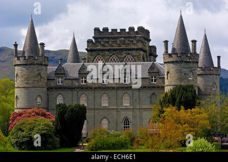 Inveraray Castle, Argyll and Bute, Scotland, United Kingdom, Europe Stock Photo